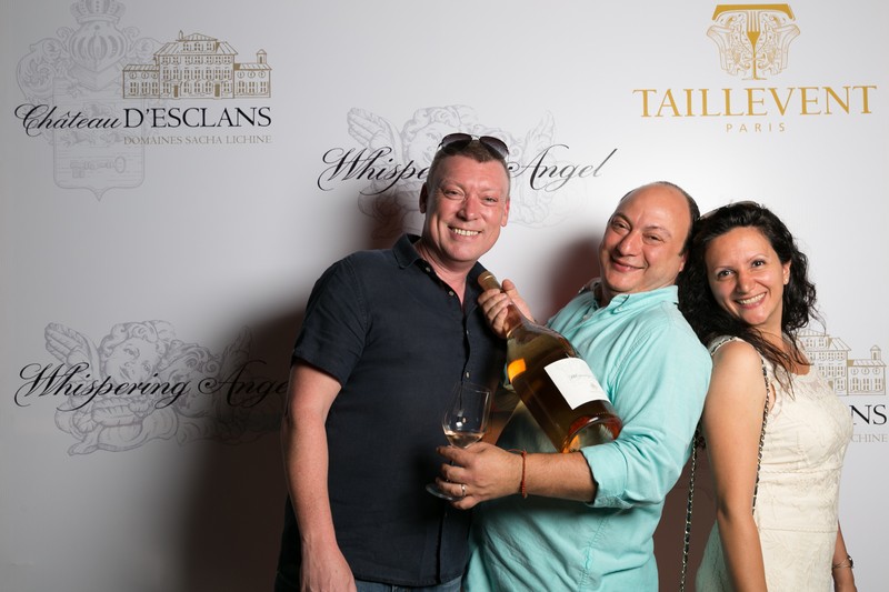 Launch of Whispering Angel Rosé Wine by Les Caves de Taillevent